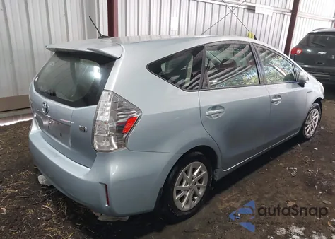 2012 Toyota Prius V Three из США, поврежденный, VIN JTDZN3EU6C3068974